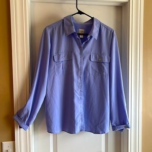 XL Chicos light purple button down